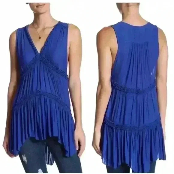 NWT free people tunic purple haze size Xsmall - Picture 1 of 4